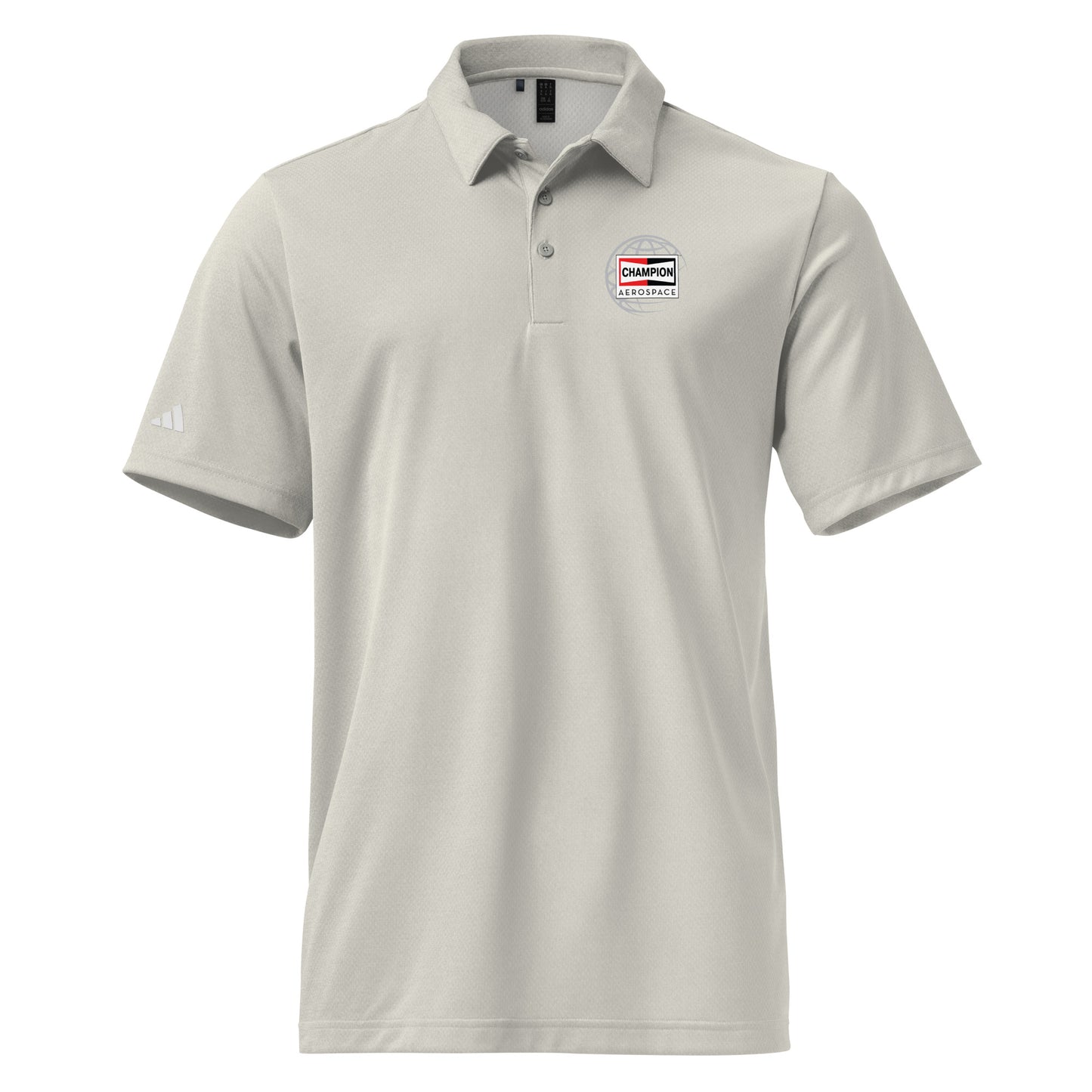 Champion Aerospace Vertical Logo Adidas Polo