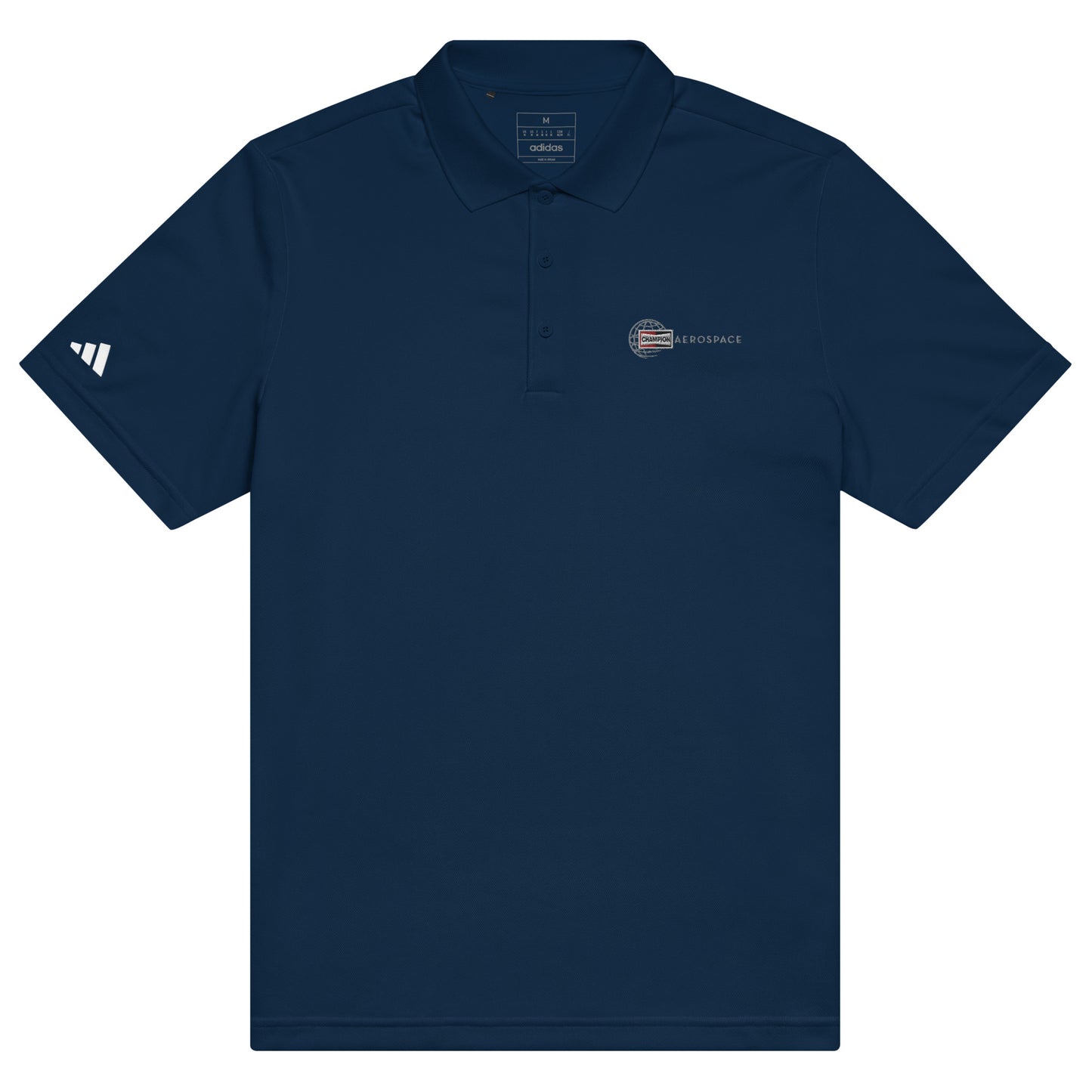 Champion Aerospace Logo Adidas Sport Polo