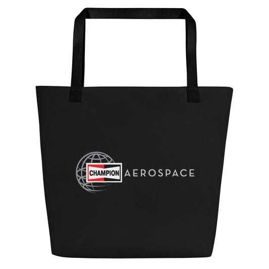 Champion Aerospace Logo Large Tote Bag