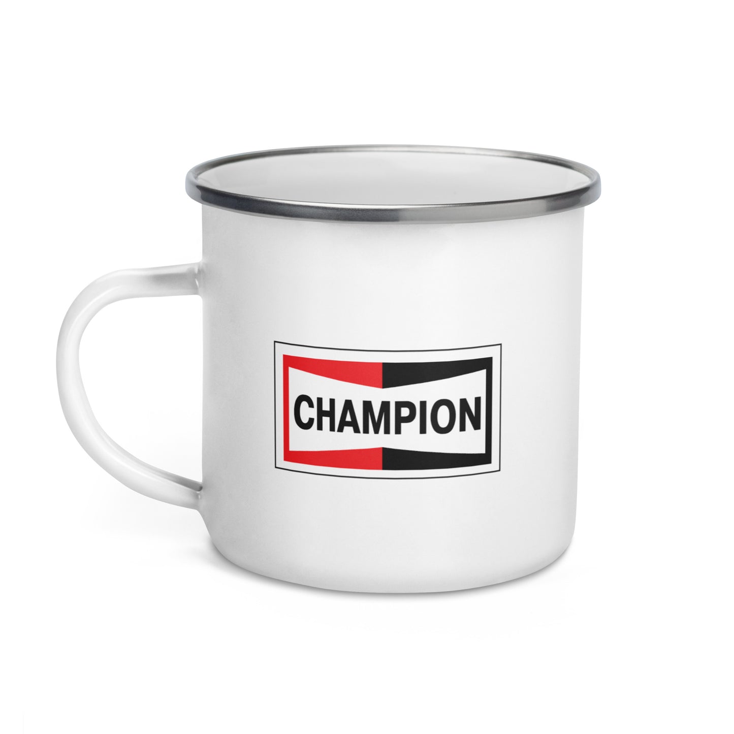 Champion Bowtie Logo Enamel Mug