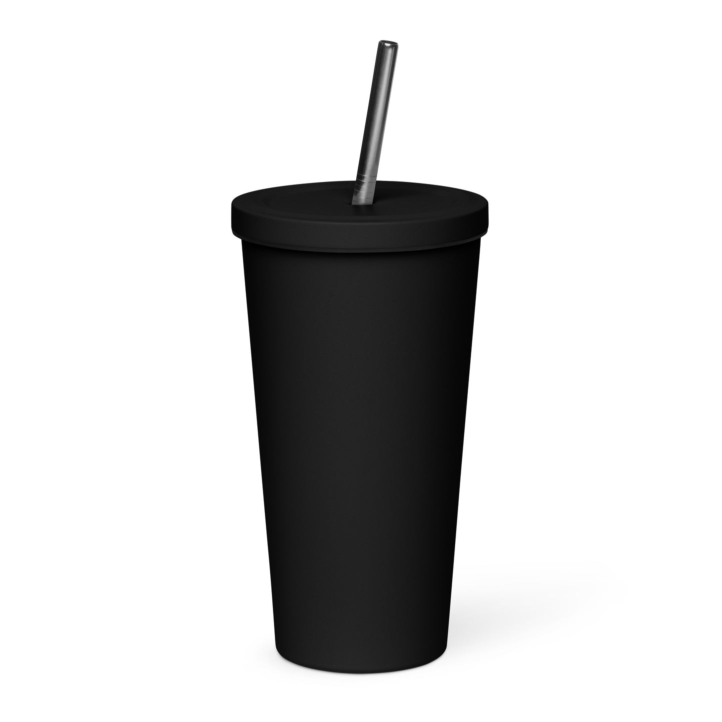 Champion Bowtie Insulated Tumbler with a Straw