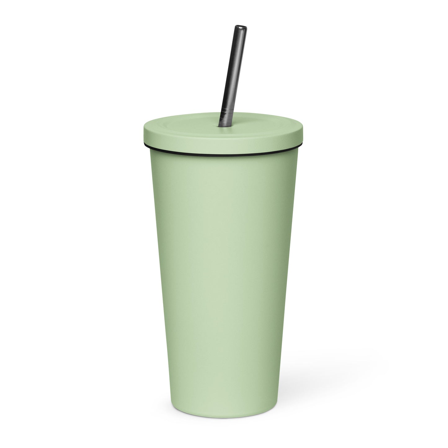 Champion Bowtie Insulated Tumbler with a Straw