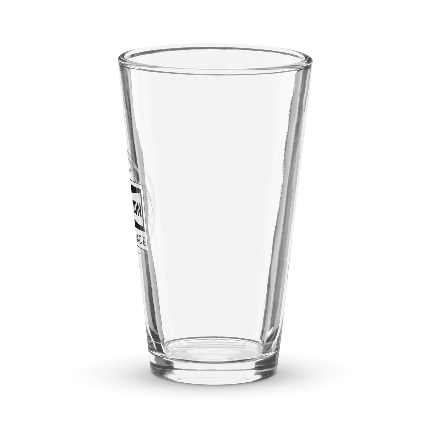 Champion Aerospace Vertical Logo Shaker Pint Glass