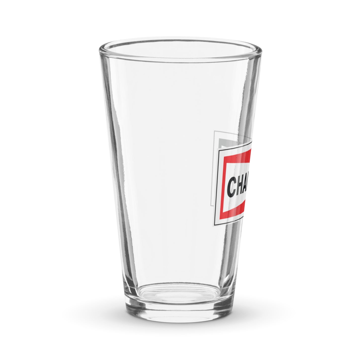 Champion Bowtie Shaker Pint Glass