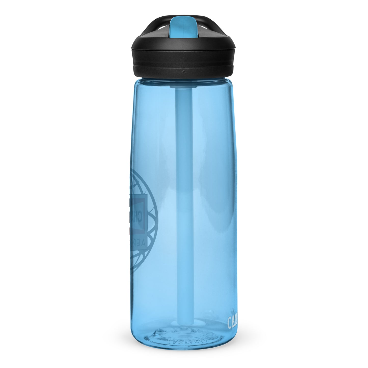 Champion Aerospace Vertical Logo Sports Water Bottle