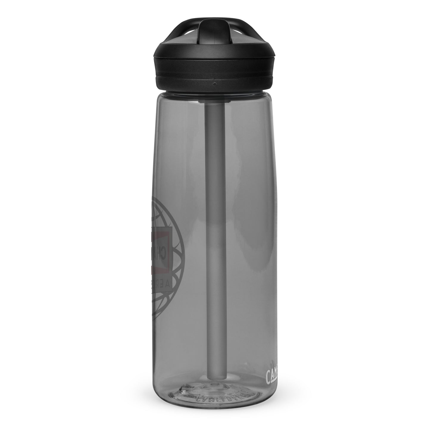 Champion Aerospace Vertical Logo Sports Water Bottle