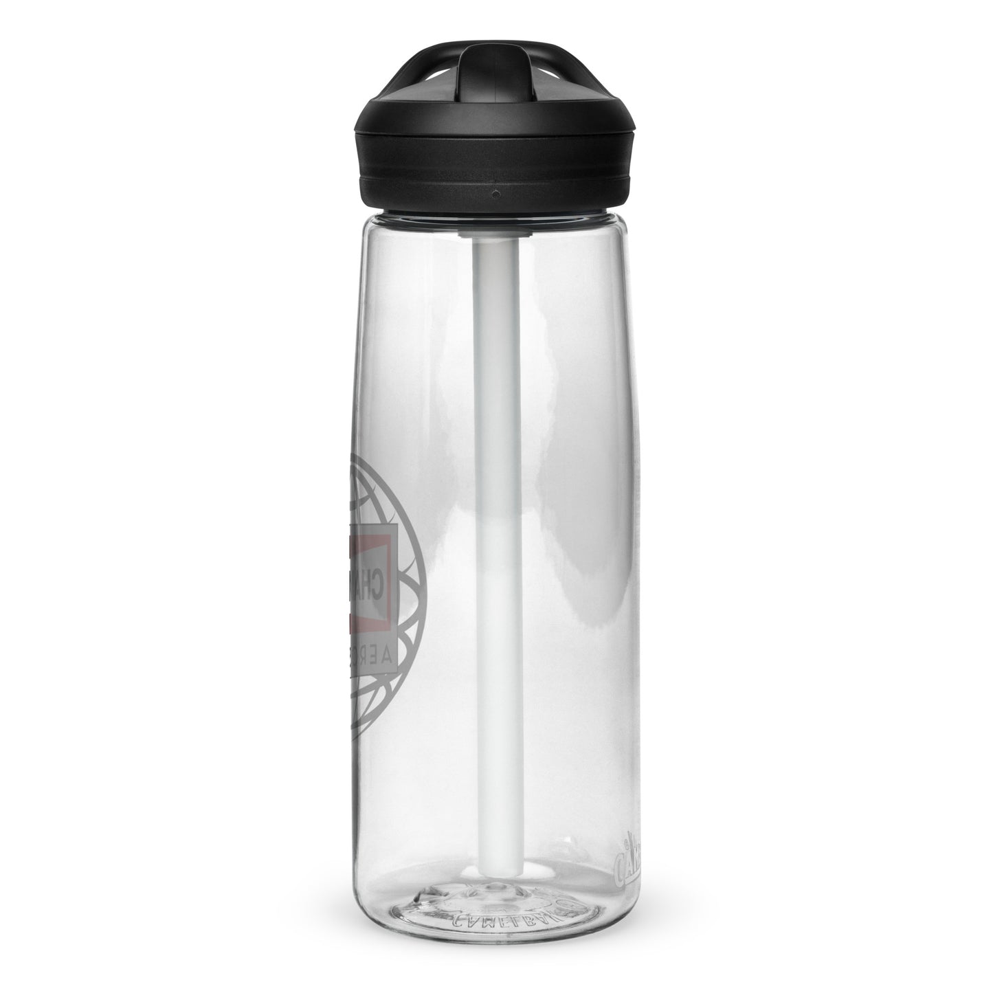 Champion Aerospace Vertical Logo Sports Water Bottle