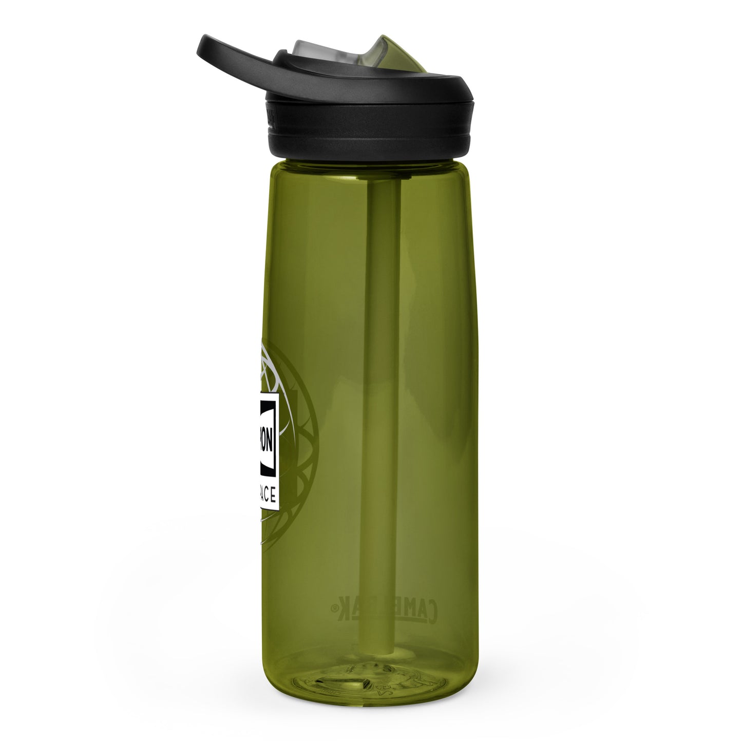 Champion Aerospace Vertical Logo Sports Water Bottle