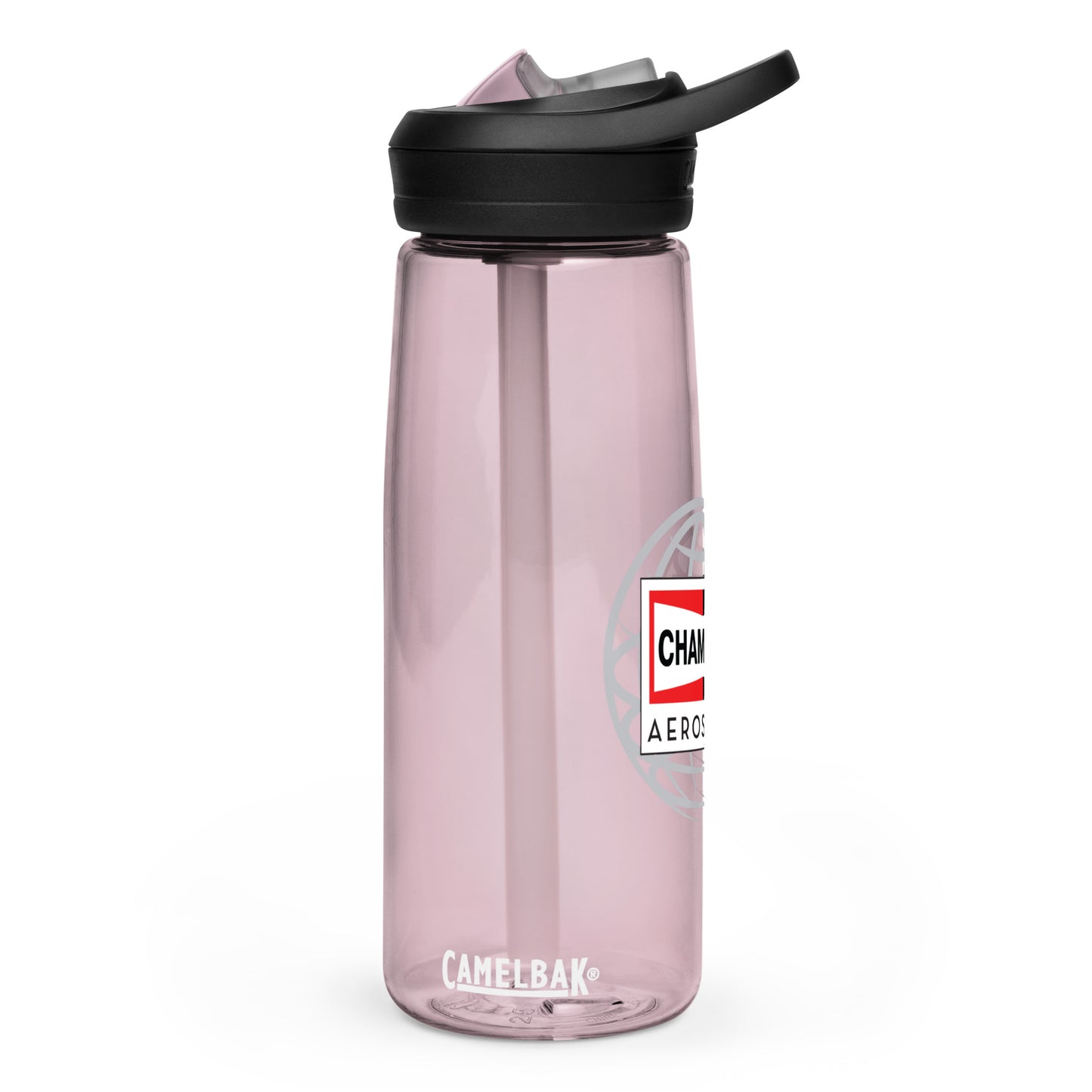 Champion Aerospace Vertical Logo Sports Water Bottle