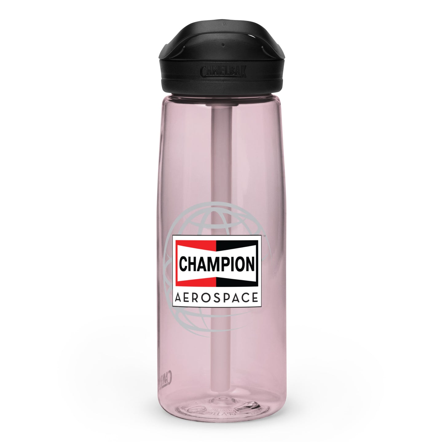 Champion Aerospace Vertical Logo Sports Water Bottle