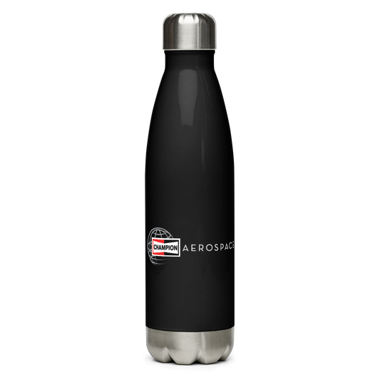 Champion Aerospace Logo Stainless Steel Water Bottle