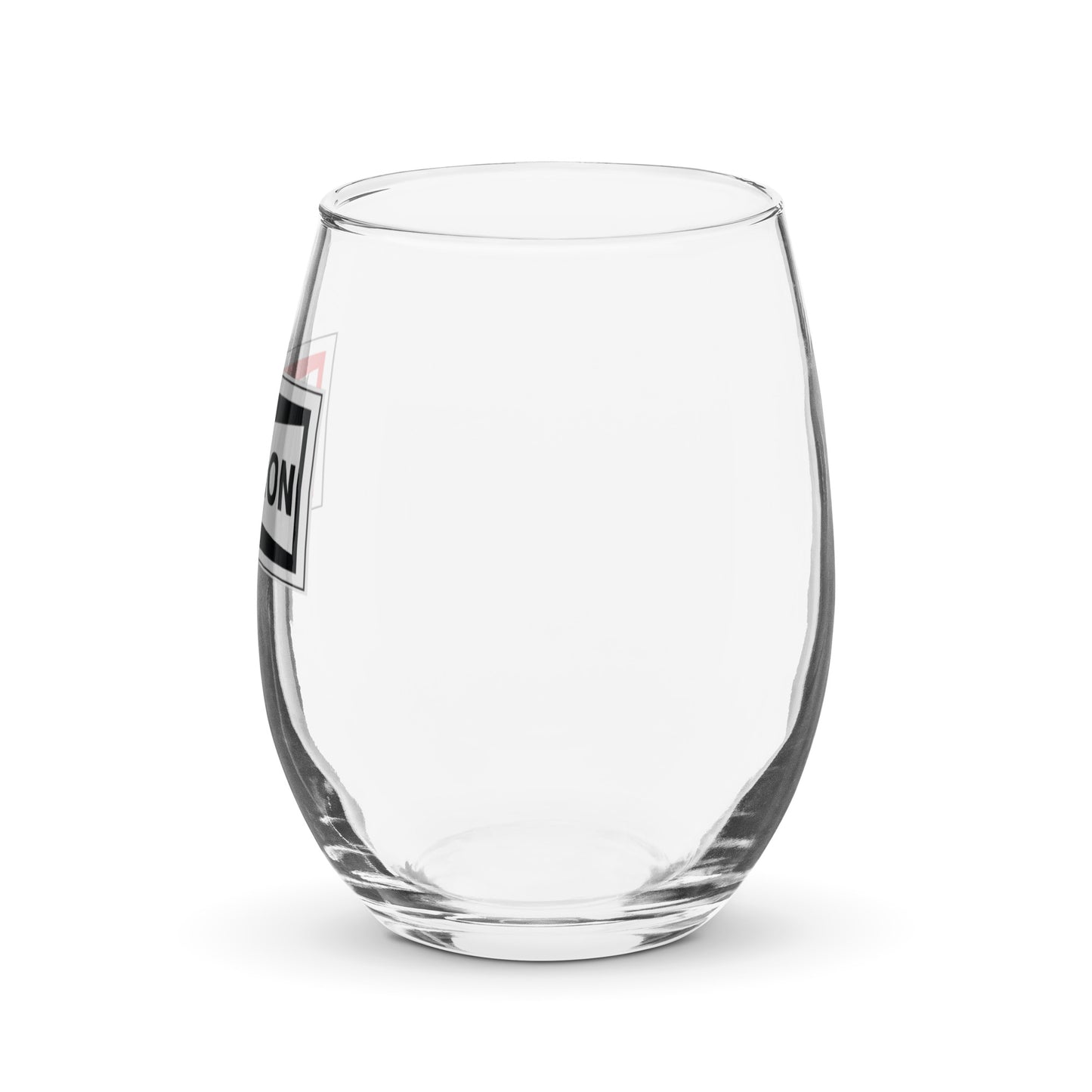 Champion Bowtie Stemless Wine Glass