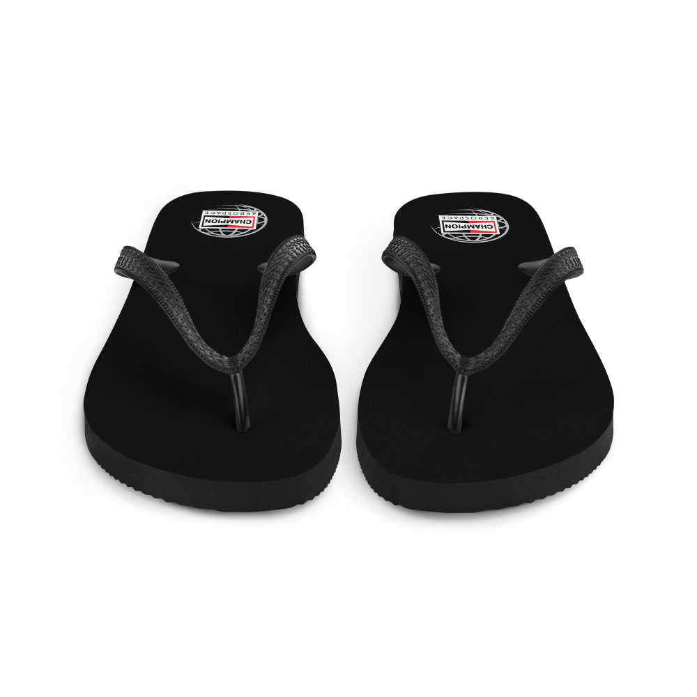 Champion Aerospace Vertical Logo Flip-Flops