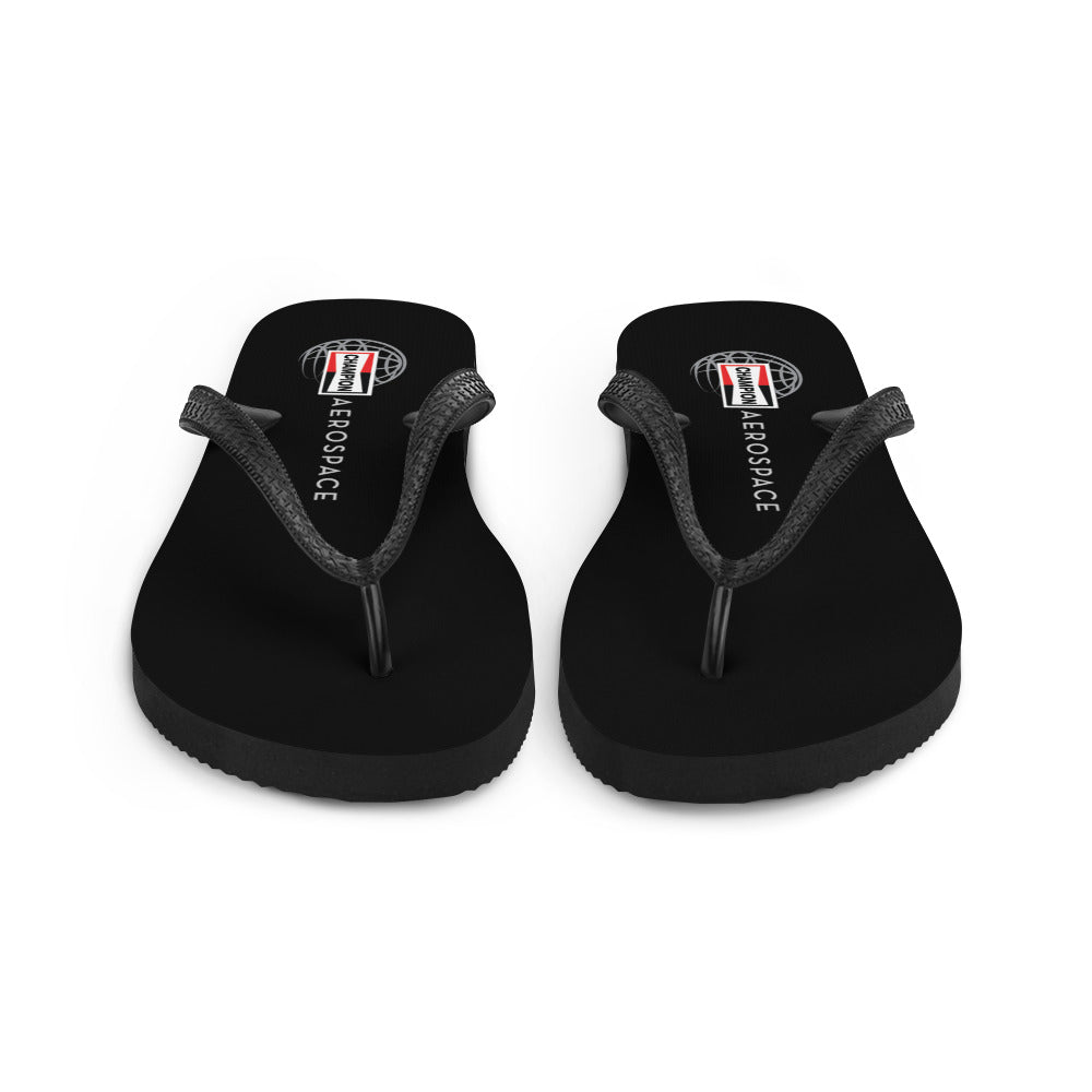 Champion Aerospace Logo Flip-Flops