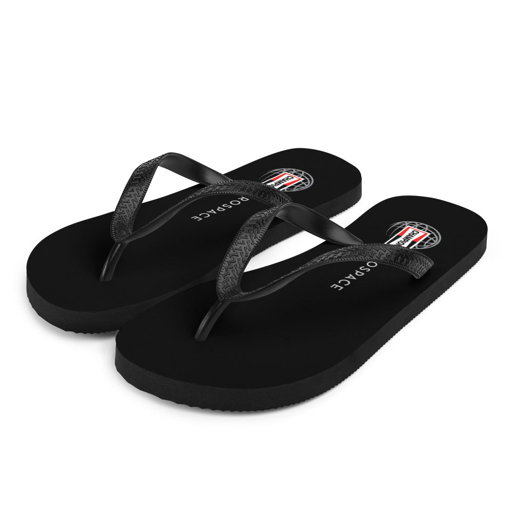 Champion Aerospace Logo Flip-Flops