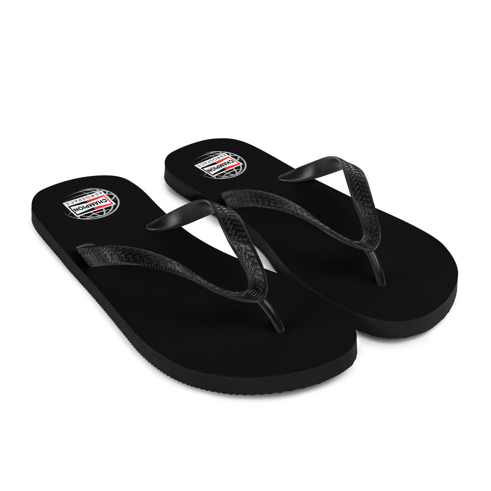 Champion Aerospace Vertical Logo Flip-Flops