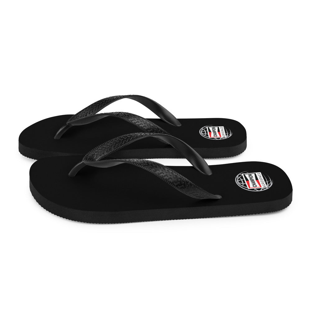 Champion Aerospace Vertical Logo Flip-Flops