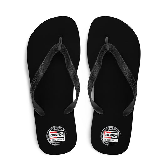 Champion Aerospace Vertical Logo Flip-Flops