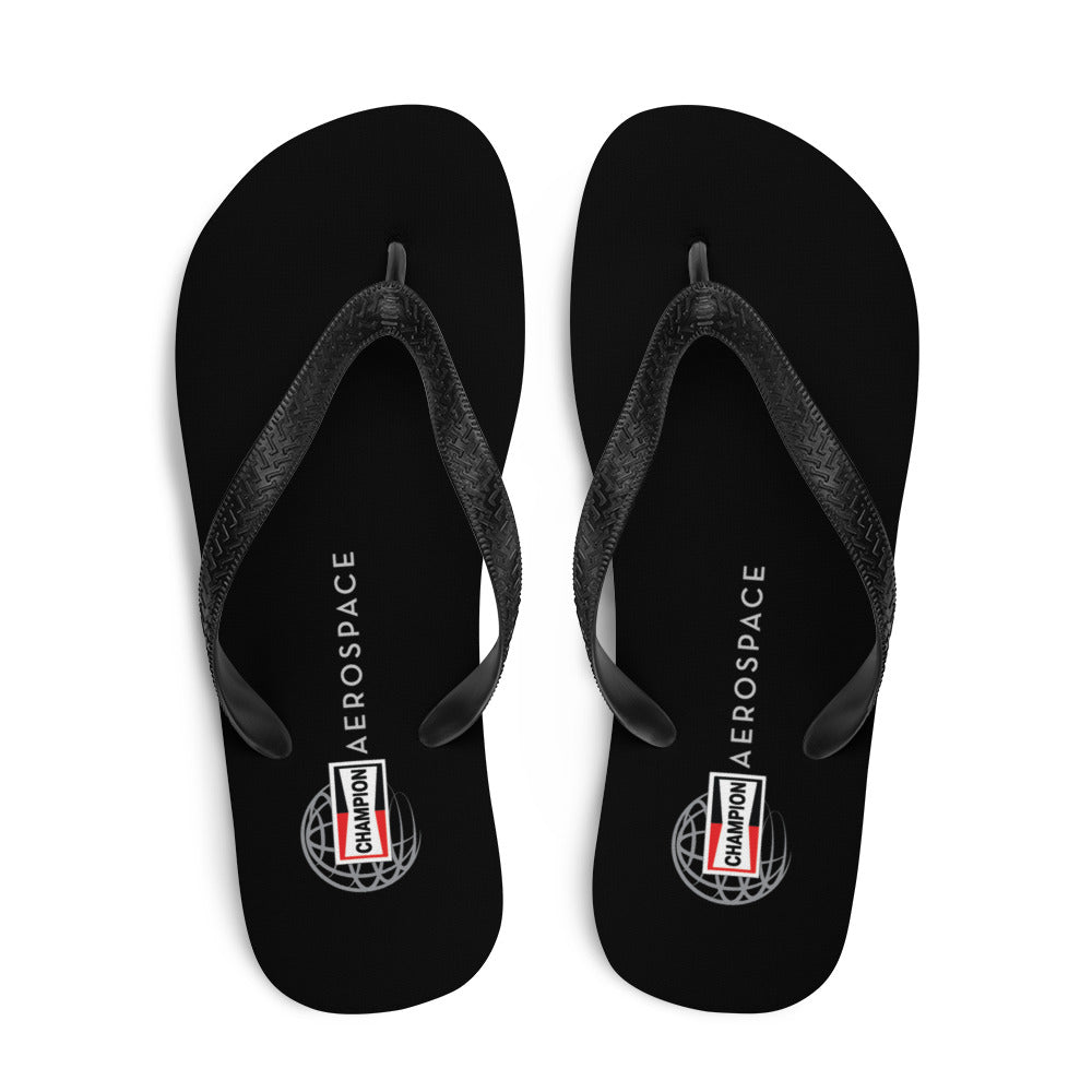 Champion Aerospace Logo Flip-Flops