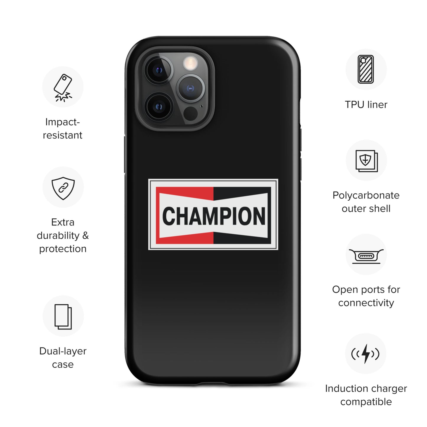 Champion Bowtie Tough Case for iPhone®