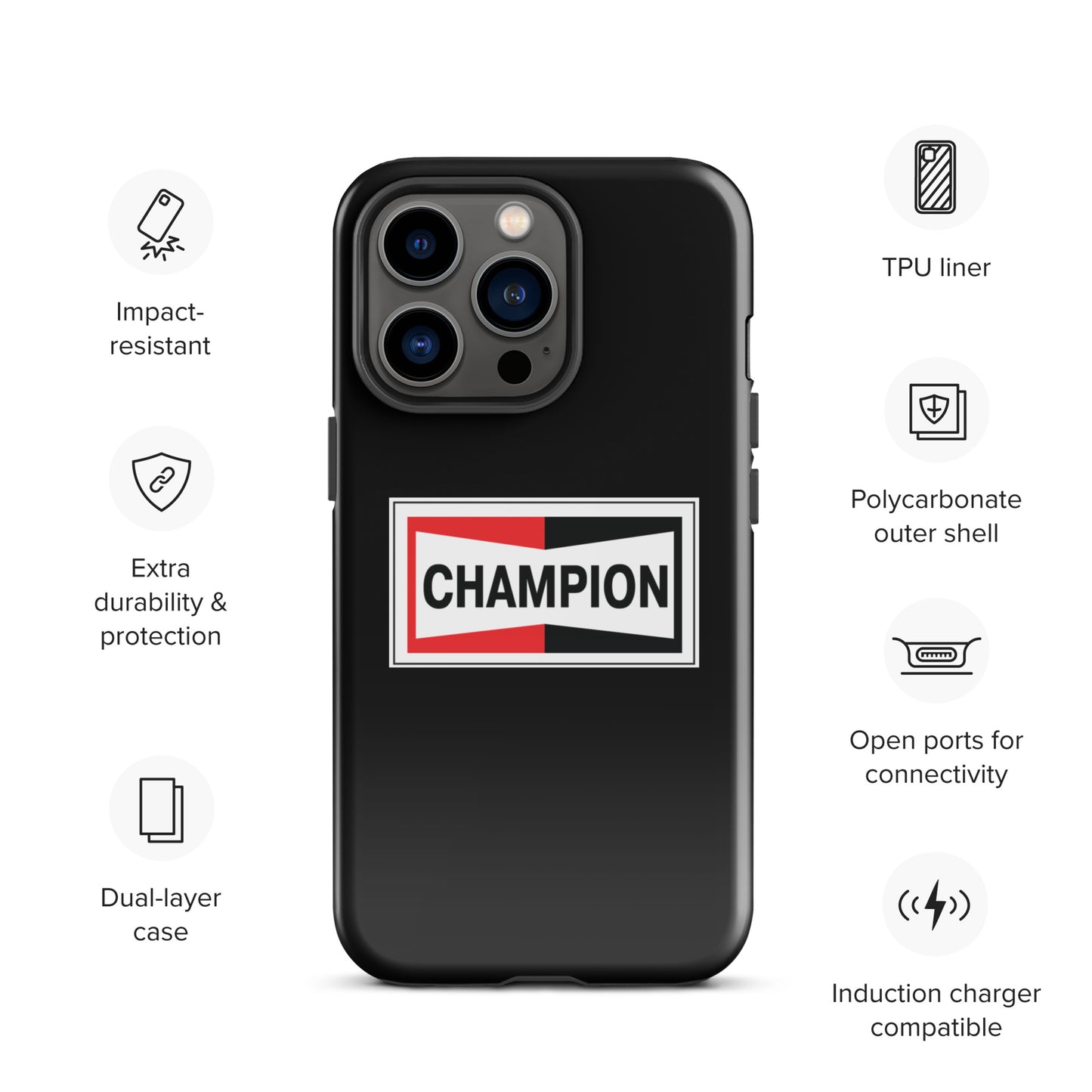 Champion Bowtie Tough Case for iPhone®