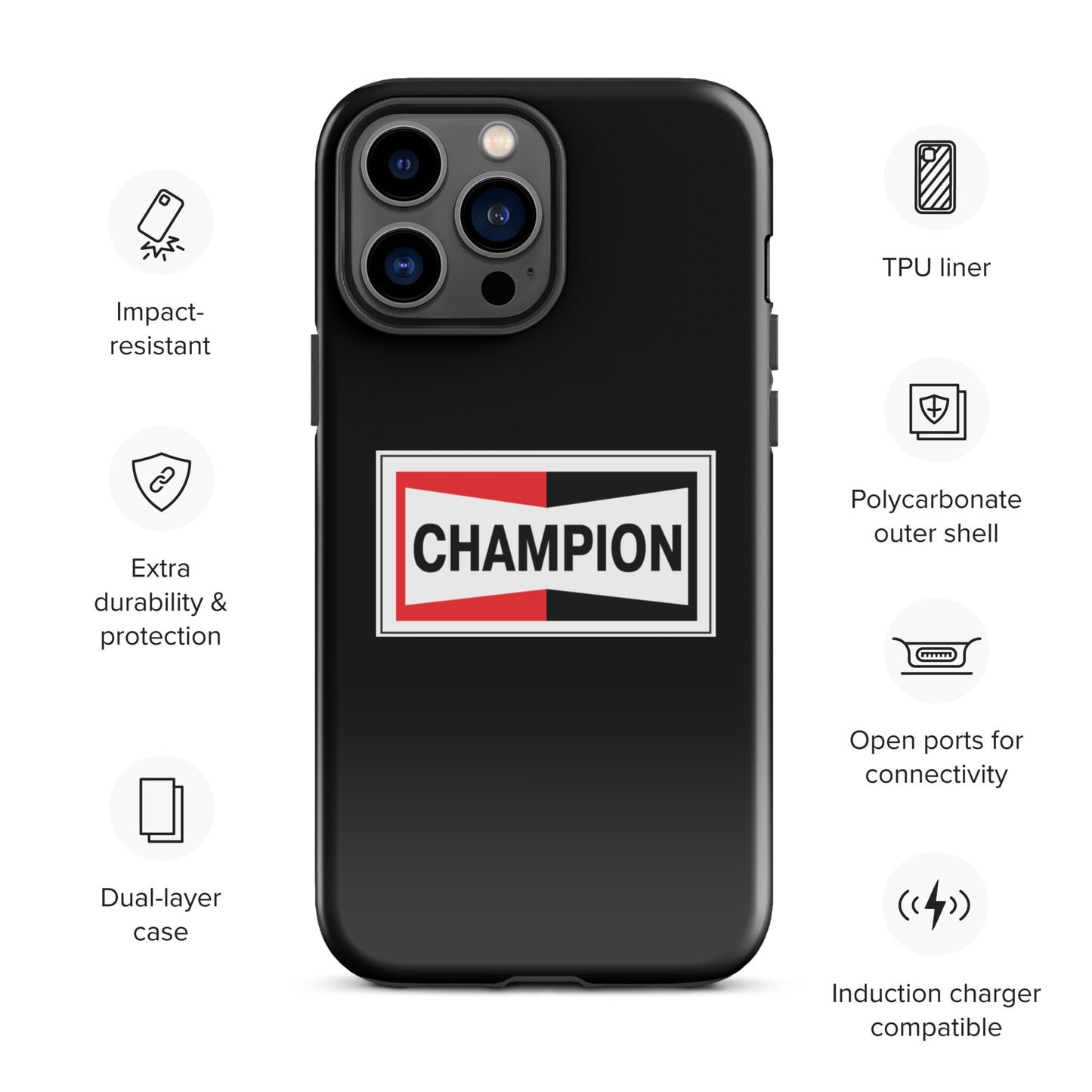 Champion Bowtie Tough Case for iPhone®