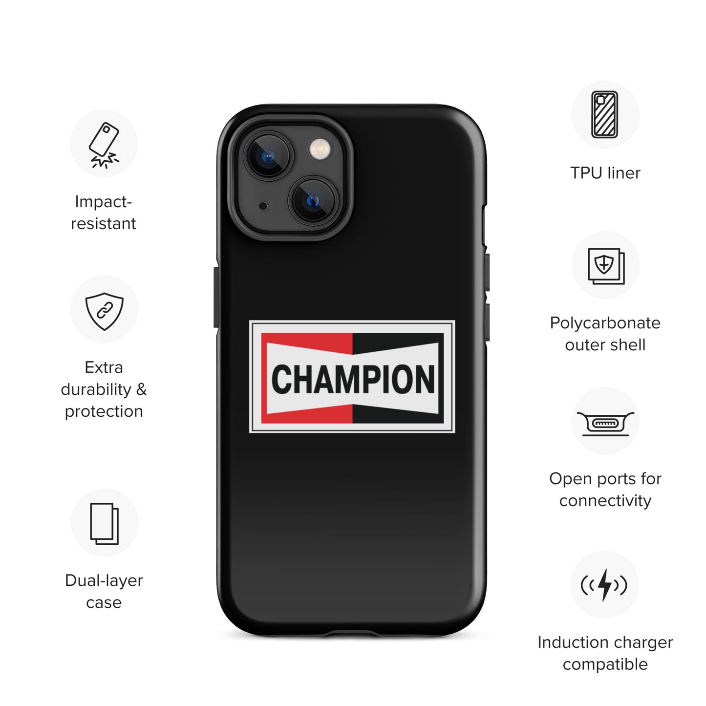 Champion Bowtie Tough Case for iPhone®