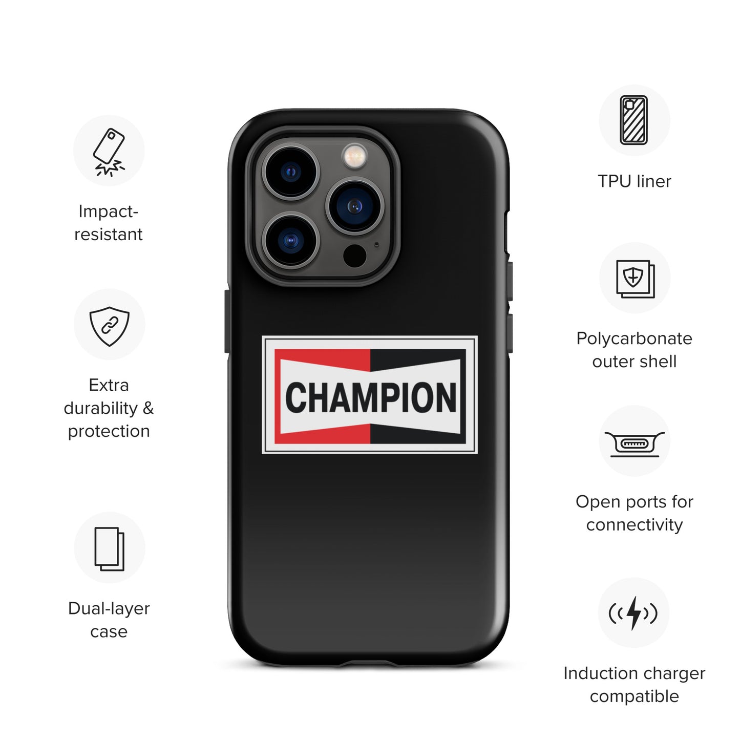 Champion Bowtie Tough Case for iPhone®