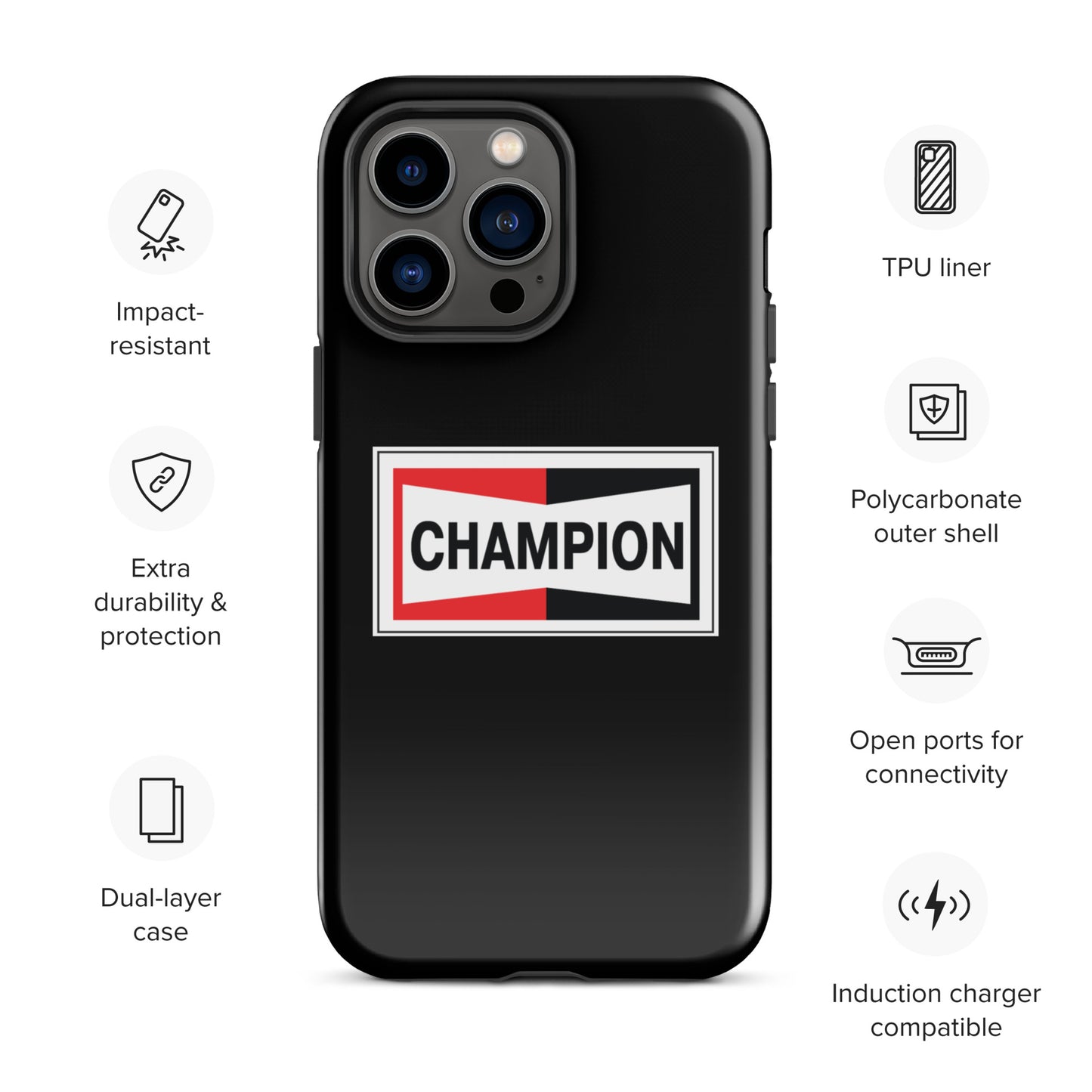 Champion Bowtie Tough Case for iPhone®