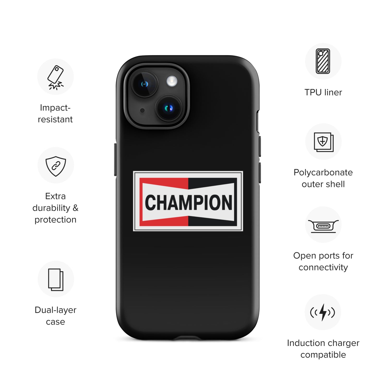 Champion Bowtie Tough Case for iPhone®