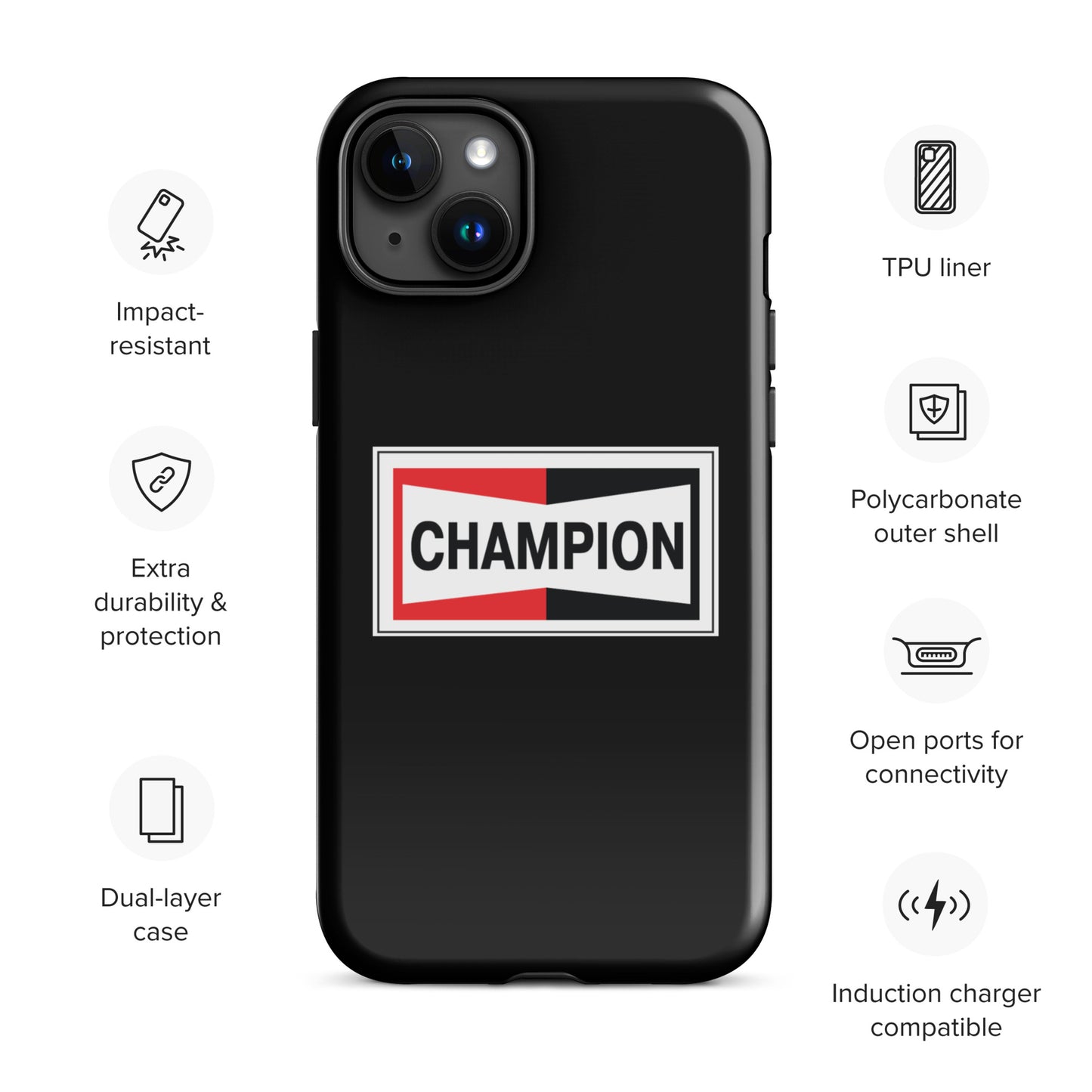 Champion Bowtie Tough Case for iPhone®