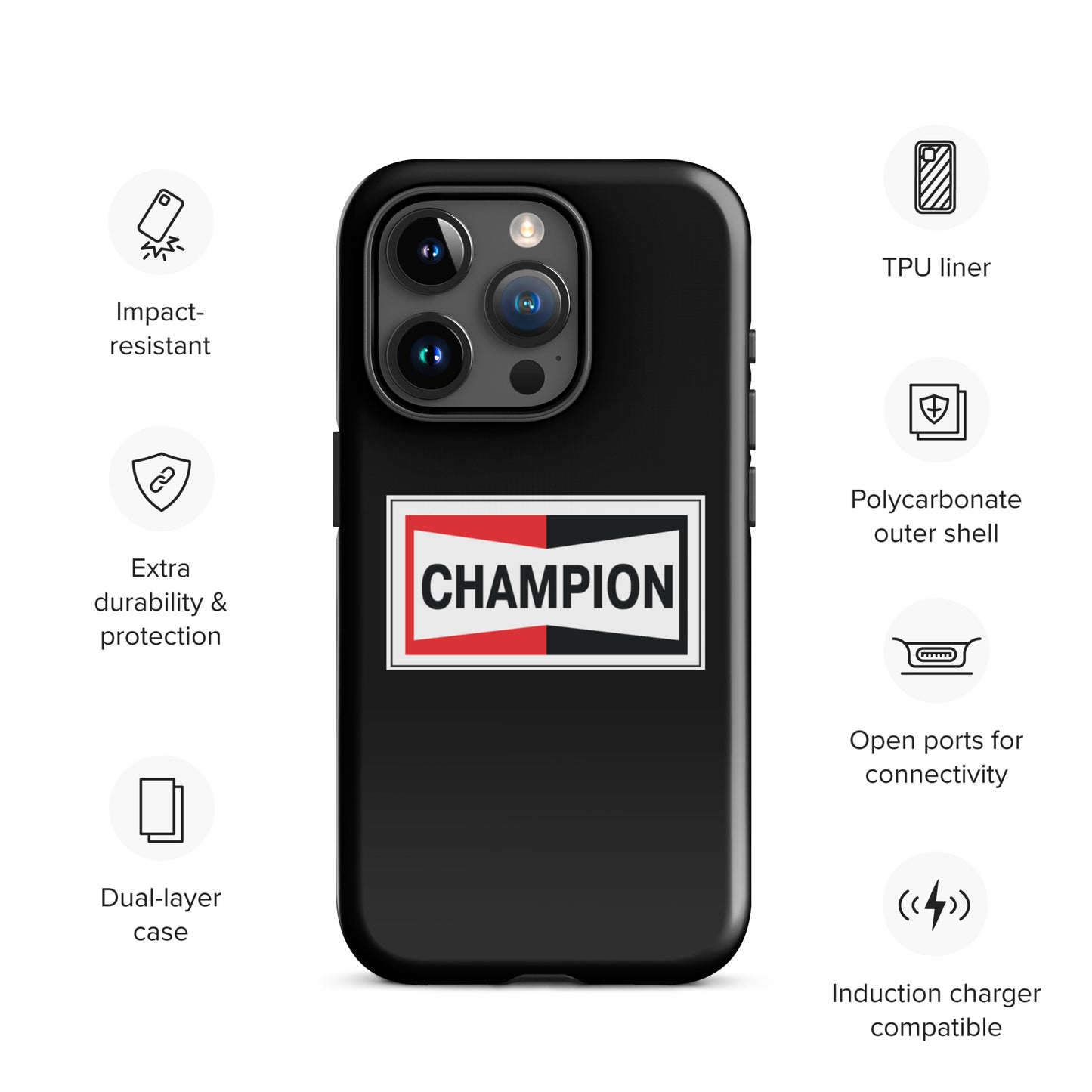 Champion Bowtie Tough Case for iPhone®