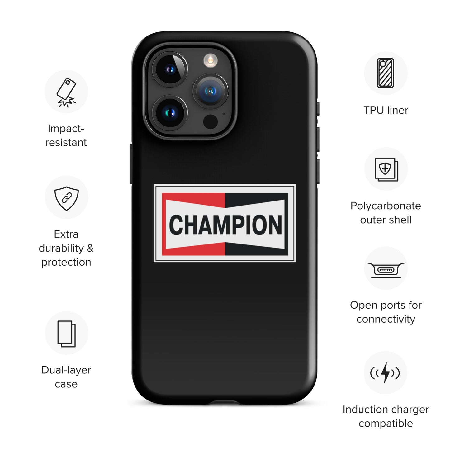 Champion Bowtie Tough Case for iPhone®