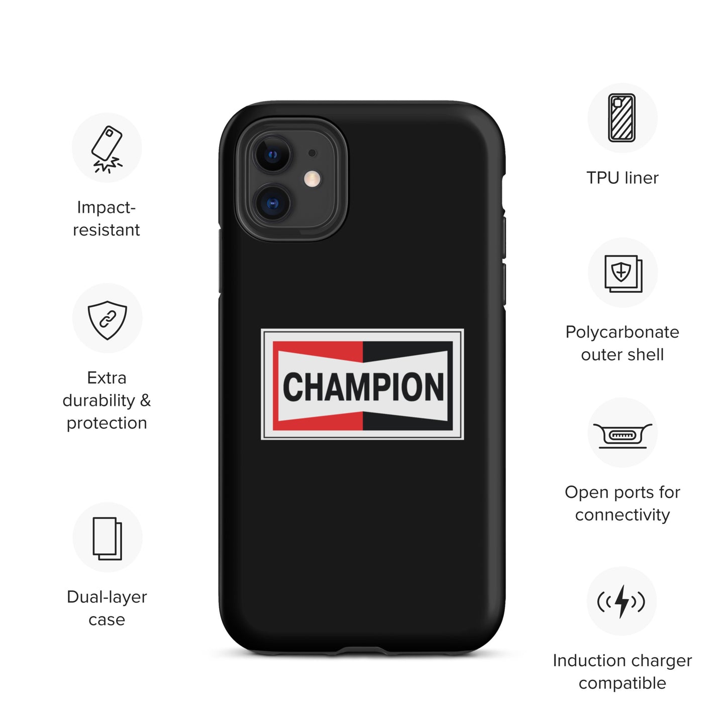 Champion Bowtie Tough Case for iPhone®