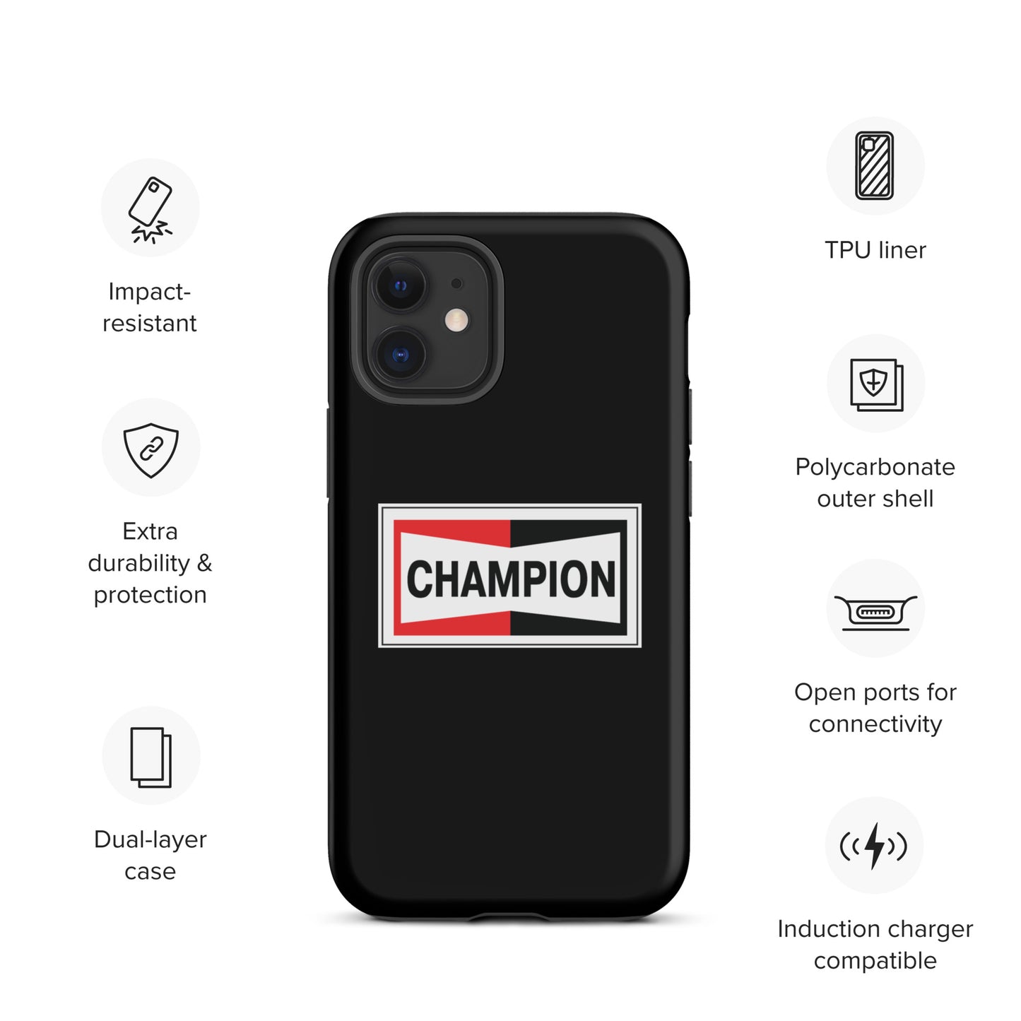 Champion Bowtie Tough Case for iPhone®