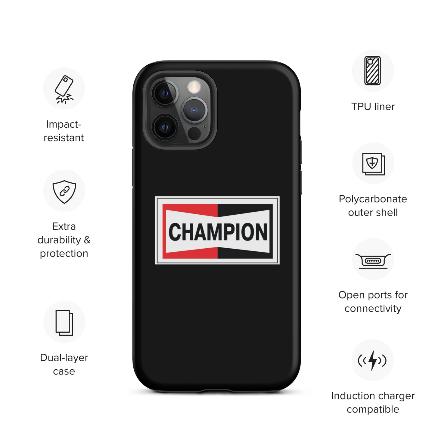 Champion Bowtie Tough Case for iPhone®