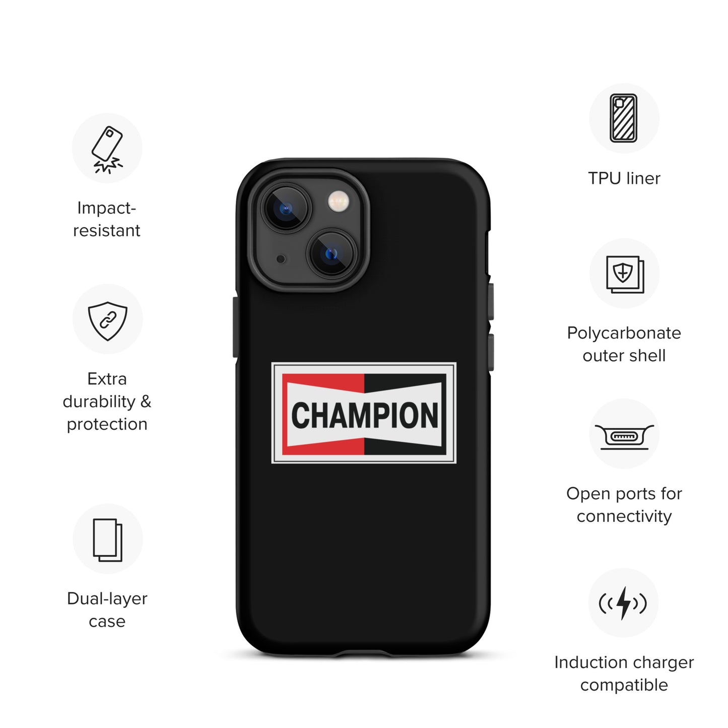 Champion Bowtie Tough Case for iPhone®