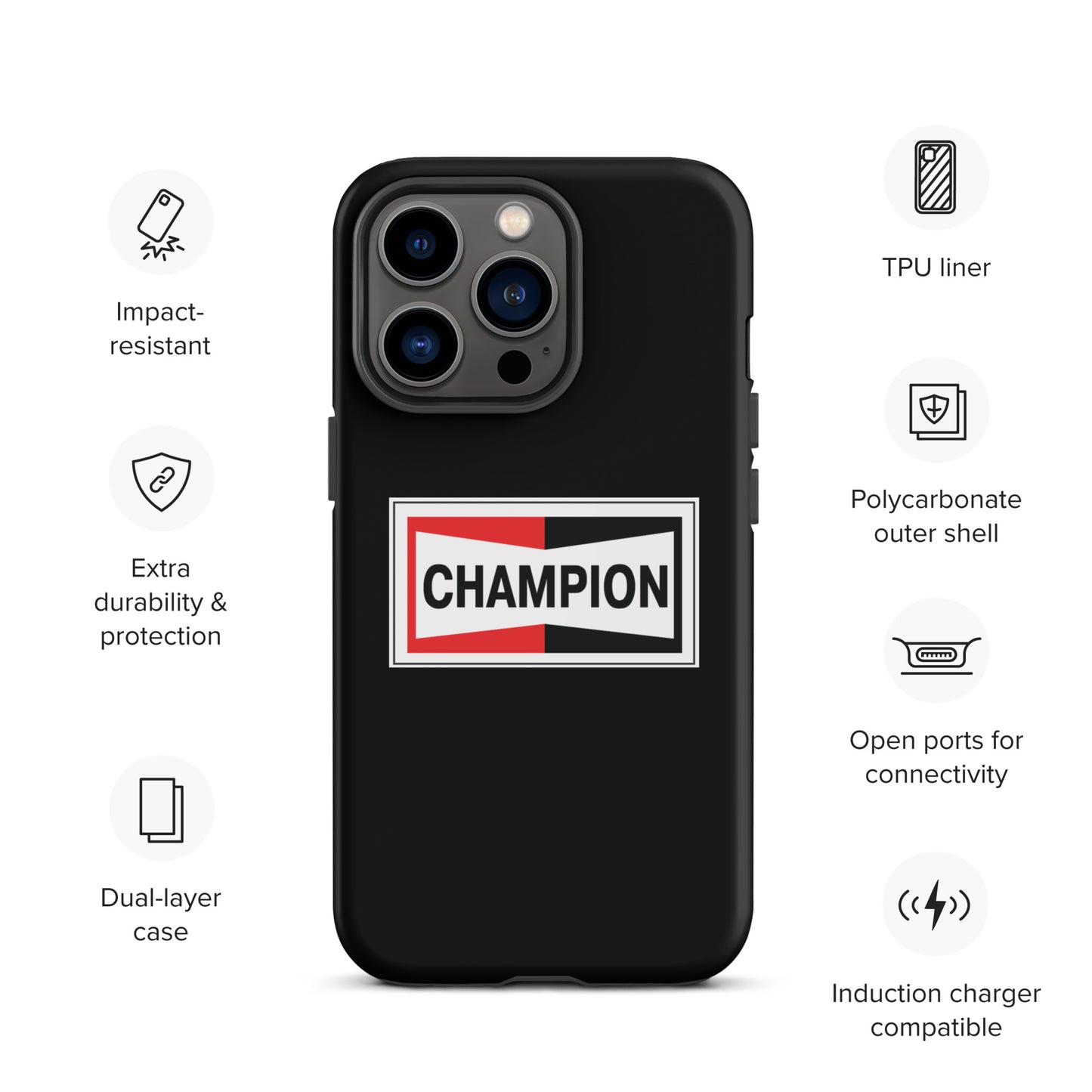 Champion Bowtie Tough Case for iPhone®