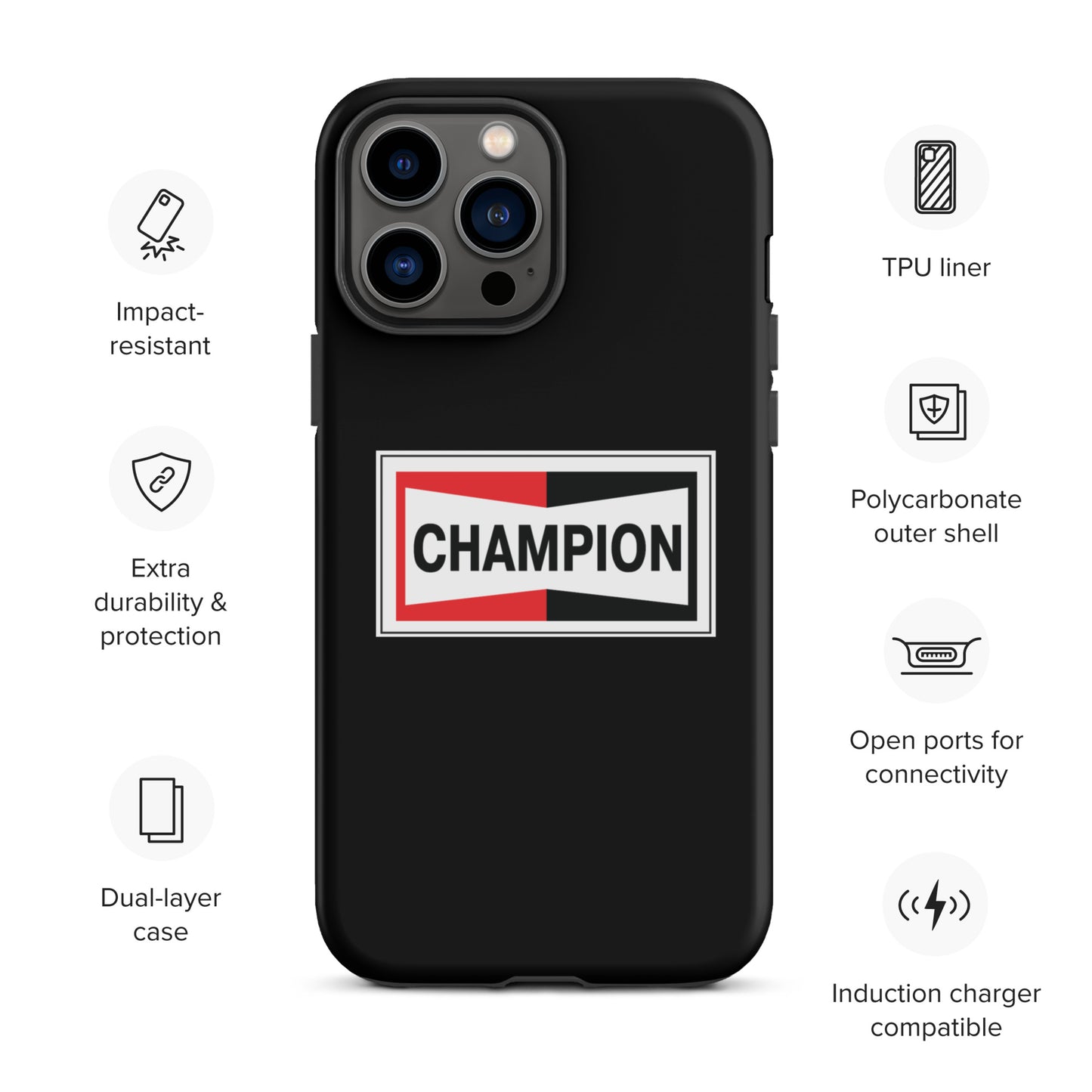 Champion Bowtie Tough Case for iPhone®