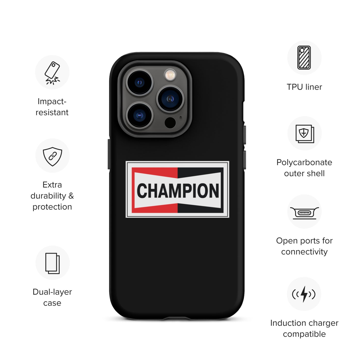 Champion Bowtie Tough Case for iPhone®