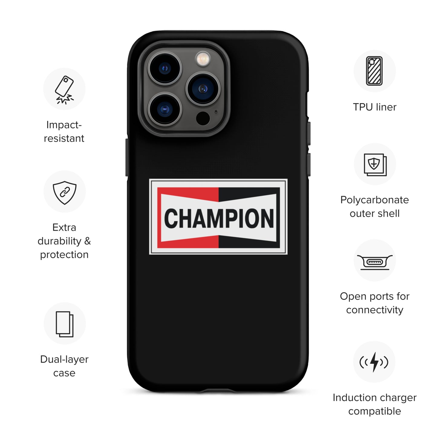 Champion Bowtie Tough Case for iPhone®