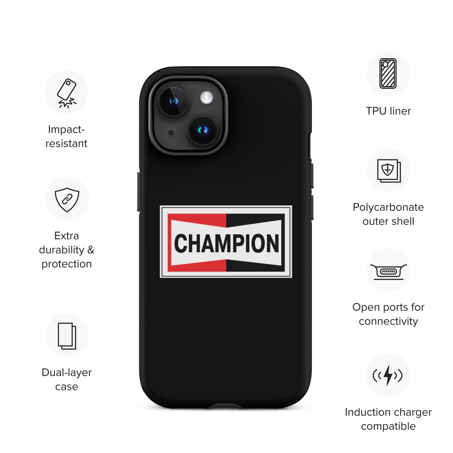 Champion Bowtie Tough Case for iPhone®