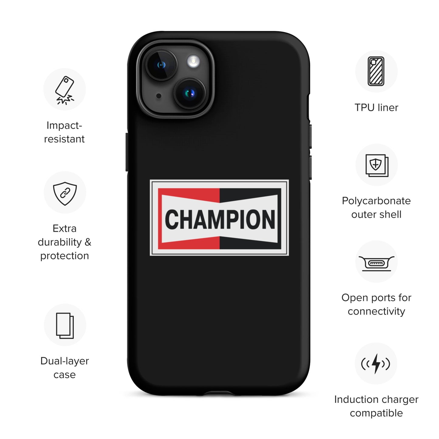 Champion Bowtie Tough Case for iPhone®