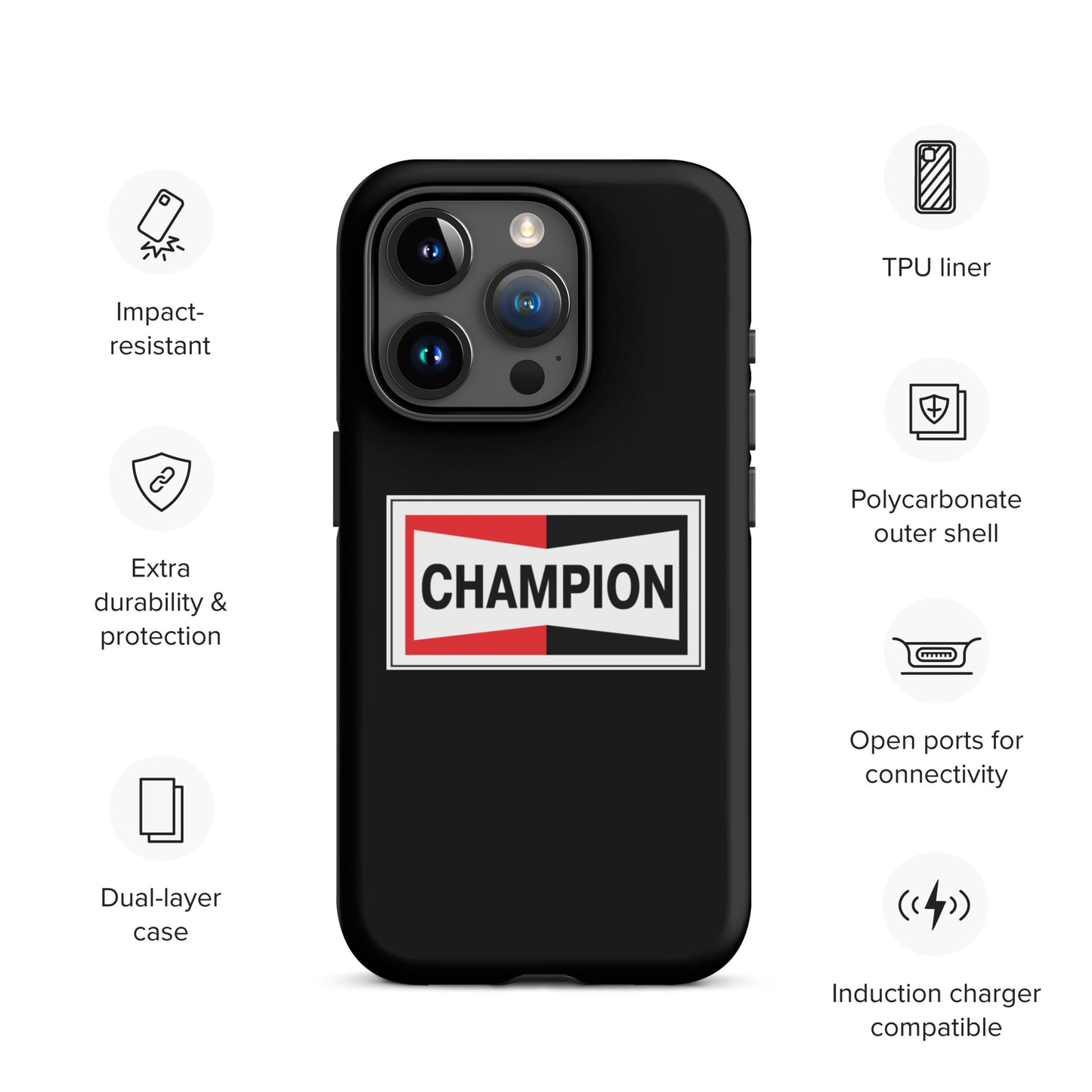 Champion Bowtie Tough Case for iPhone®