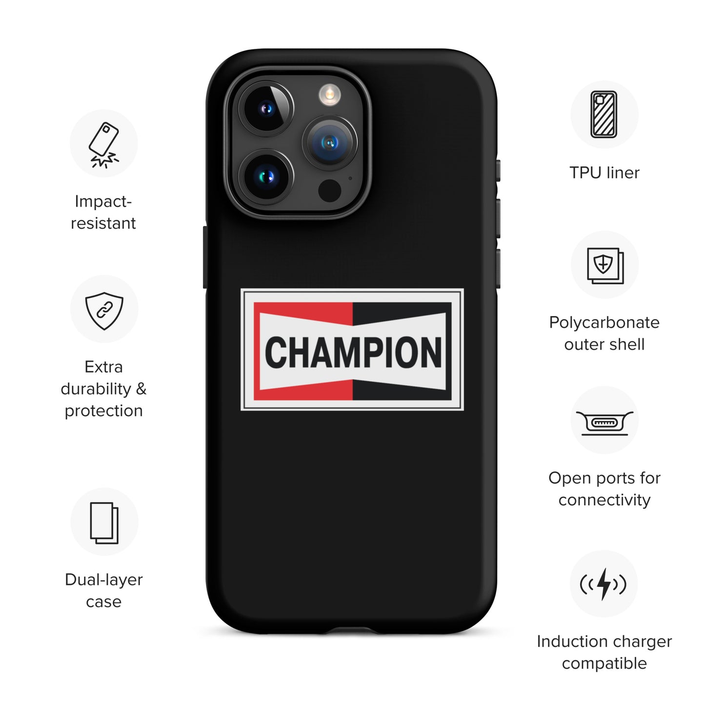 Champion Bowtie Tough Case for iPhone®