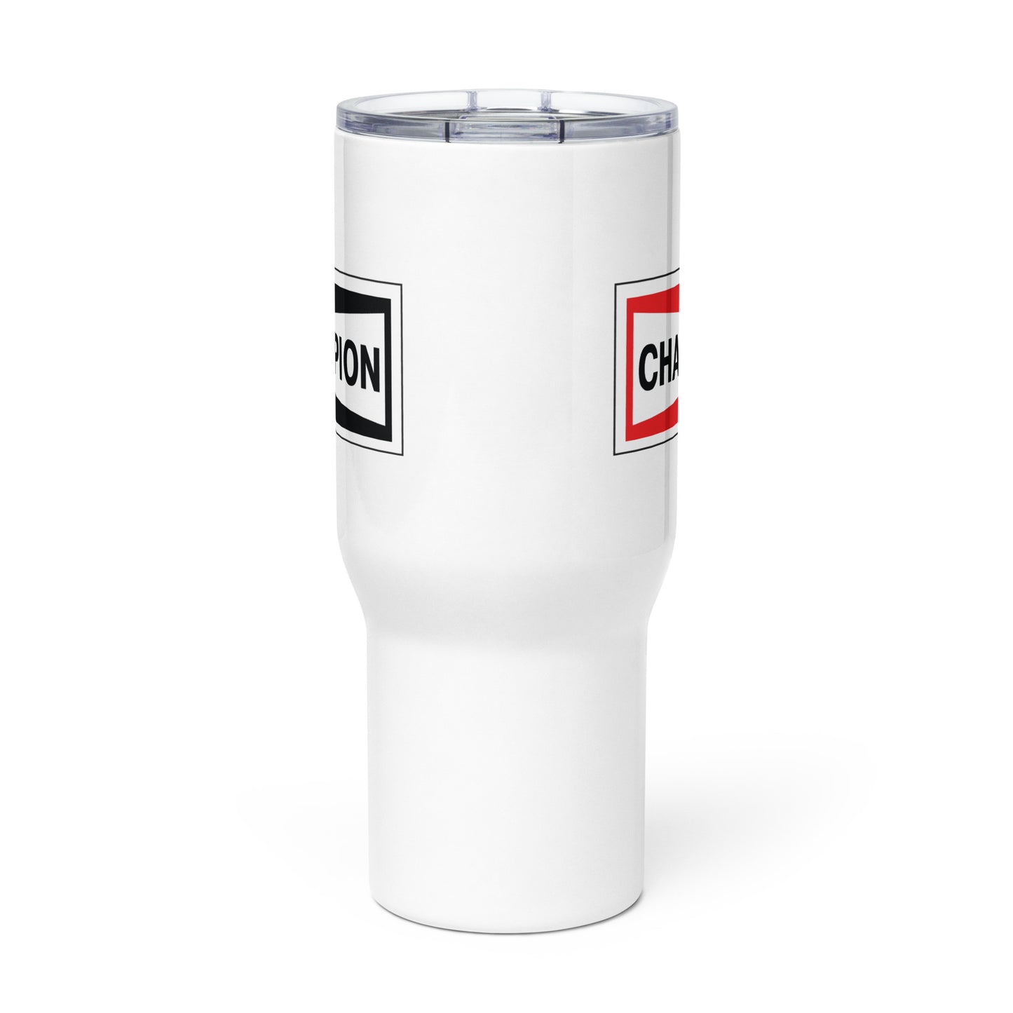 Champion Bowtie Travel Mug