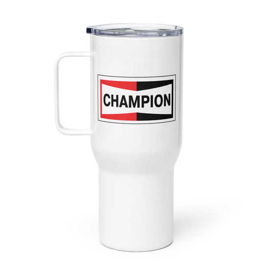 Champion Bowtie Travel Mug