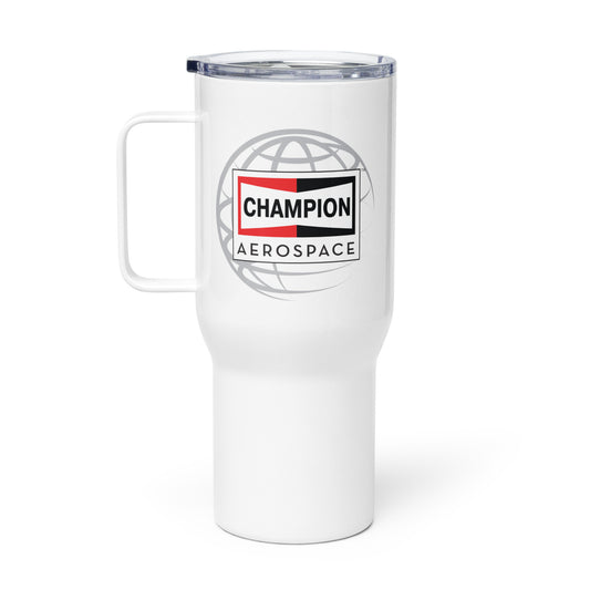 Champion Aerospace Vertical Logo Travel Mug