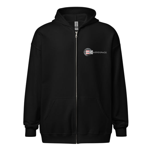 Champion Aerospace Logo Zip Hoodie