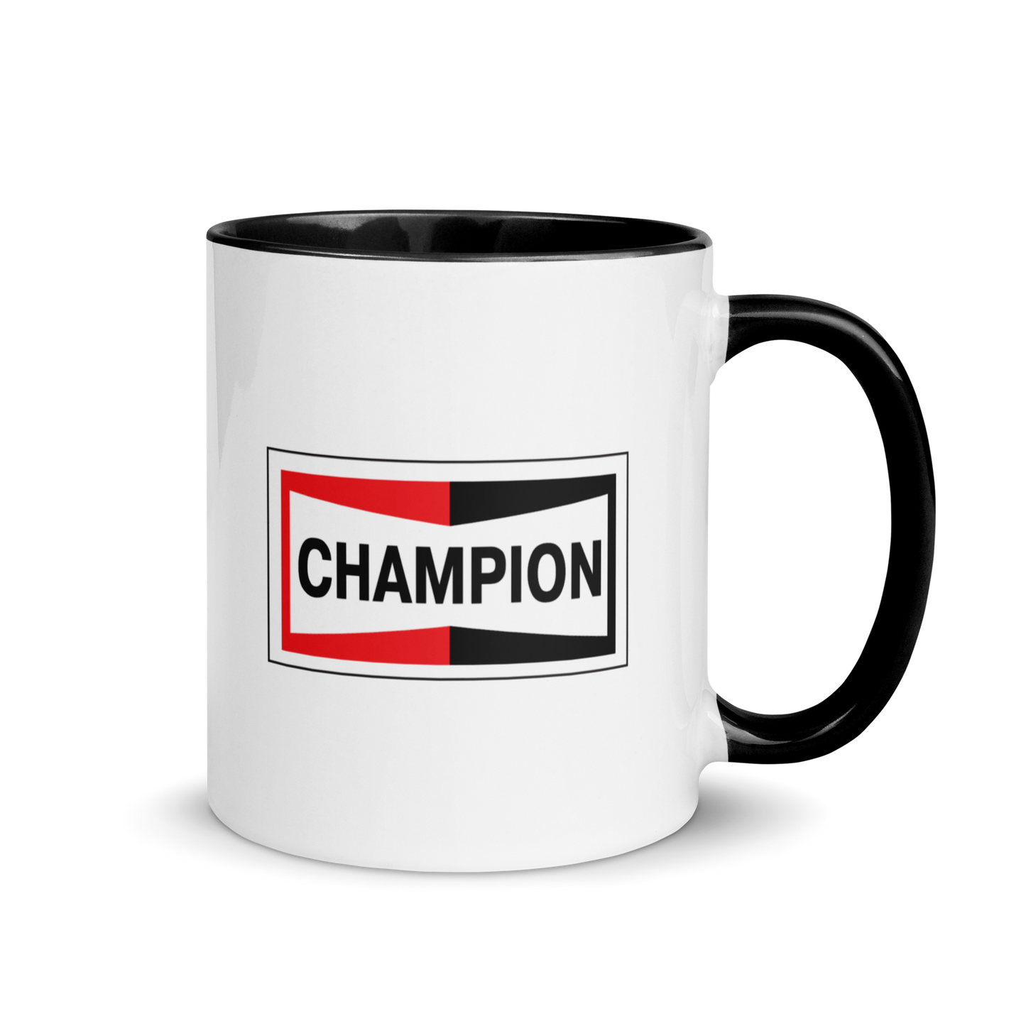 Champion Bowtie Mug with Color Inside